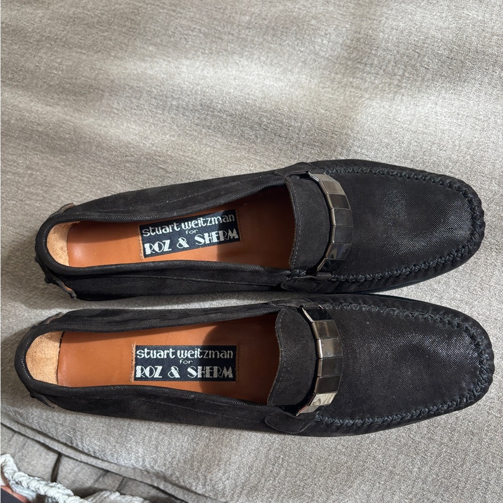 Stuart Weitzman Black Loafer